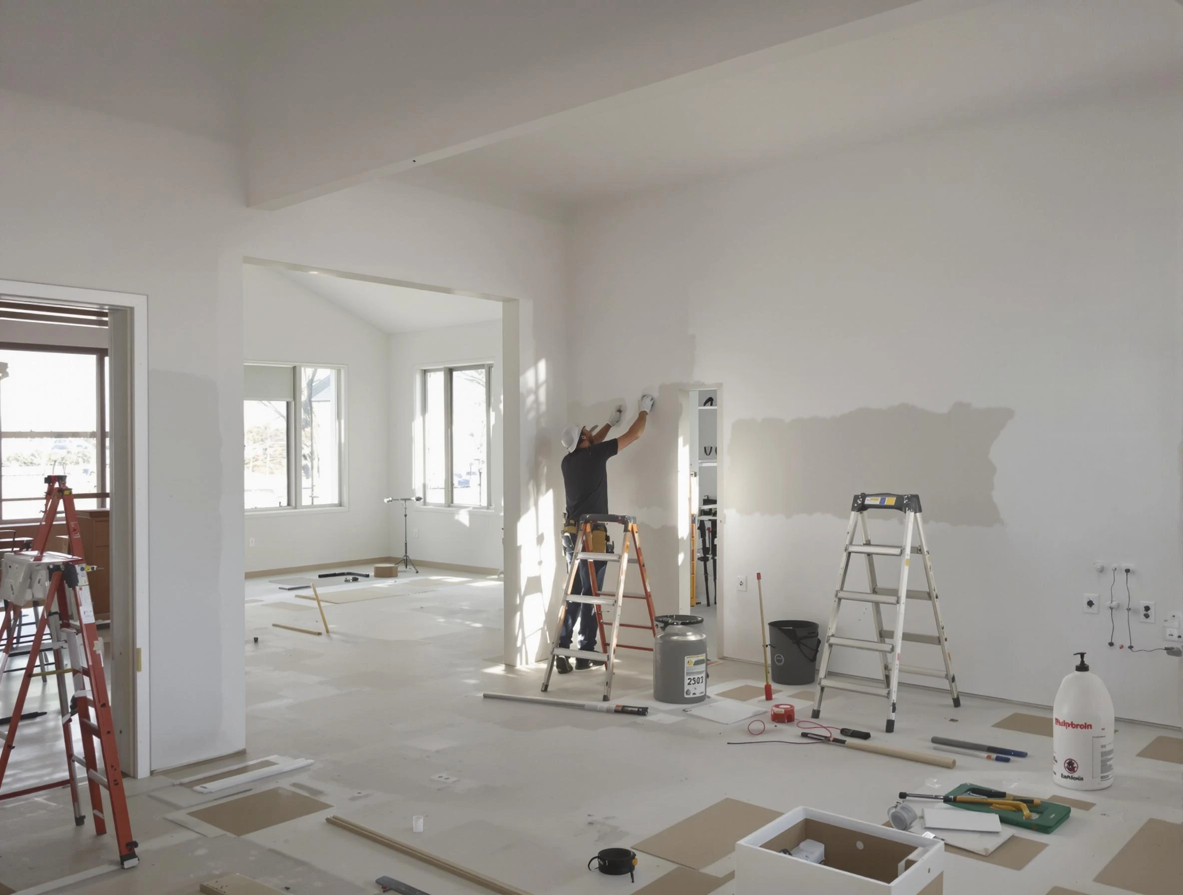 Detailed drywall installation with Lyndhurst House Painters in Lyndhurst