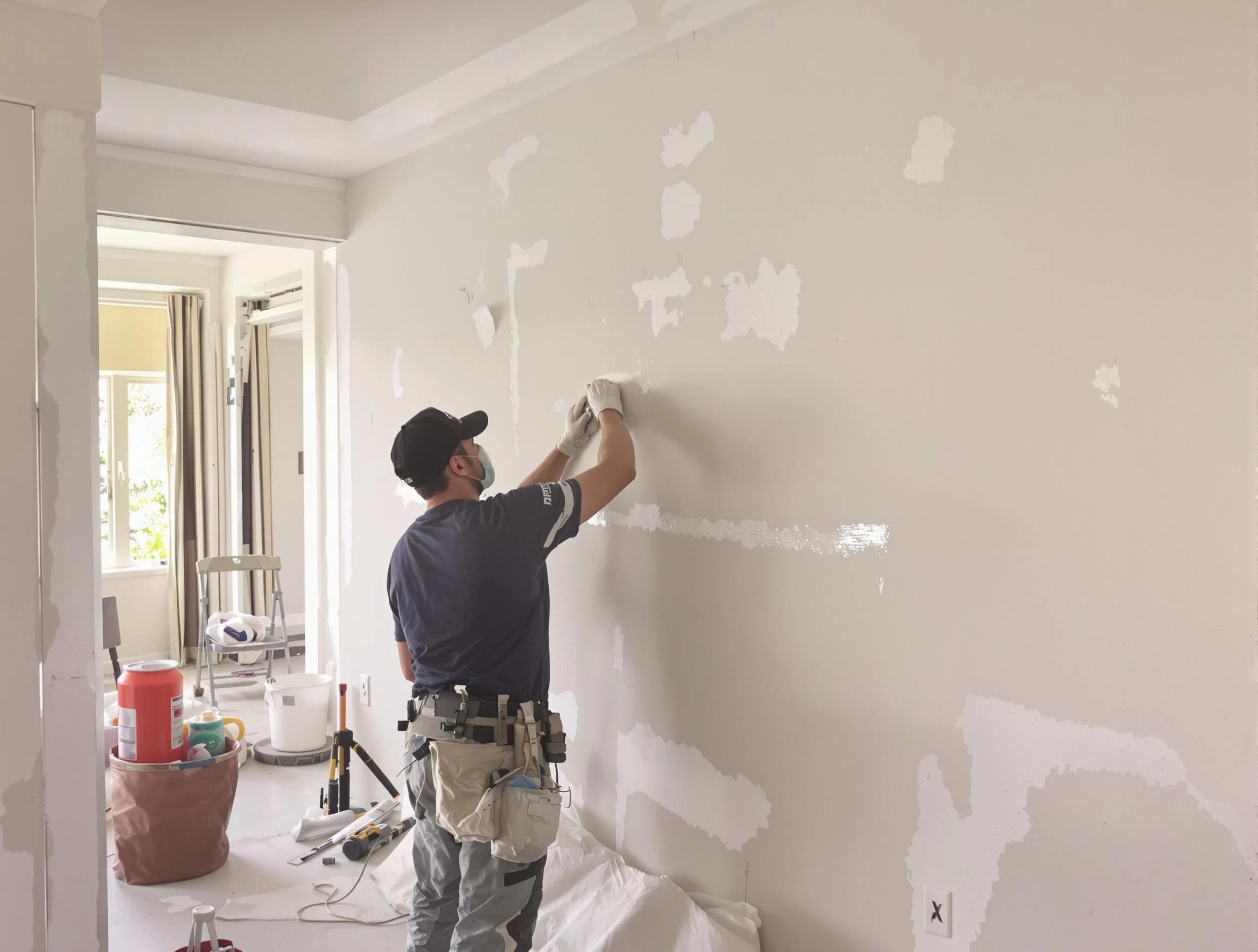 Taping and mudding service by Lyndhurst House Painters in Lyndhurst